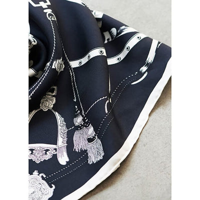 ★ミモレ別注・マニプリのモノトーンスカーフ【期間限定】