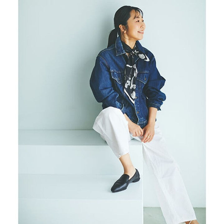 ★ミモレ別注・マニプリのモノトーンスカーフ【期間限定】