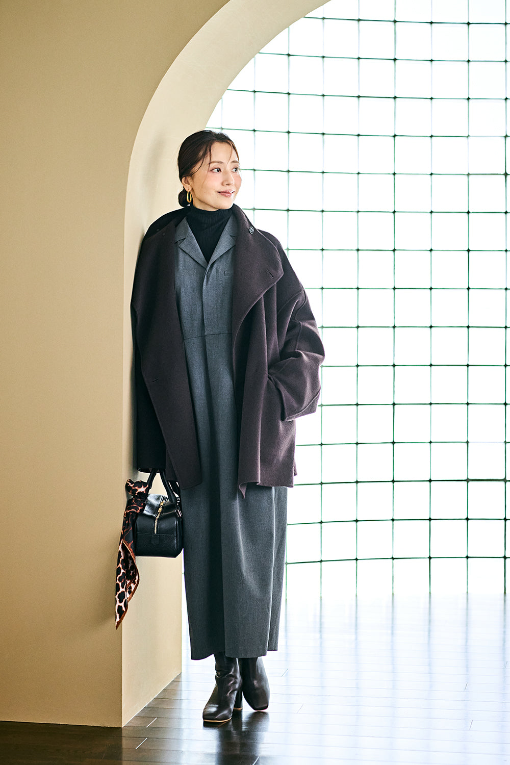 ミモレ別注】山根亜希子さん×uncrave ワンピース – K2CSTORE