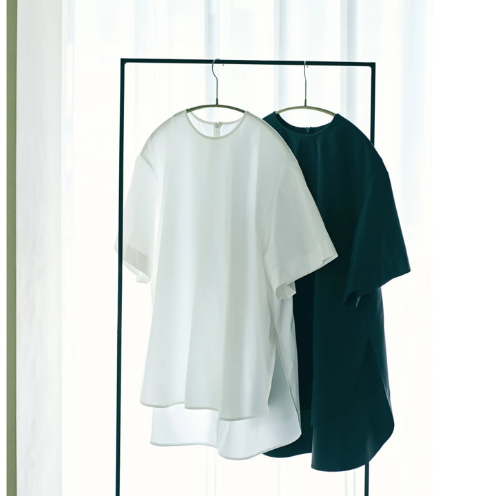 ★山根亜希子さんコラボ・ル フィルのTブラウス＜ホワイト＞