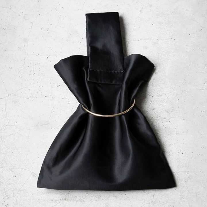 ★【ミモレ別注】ルレアッシュのサテンバッグ【期間限定】