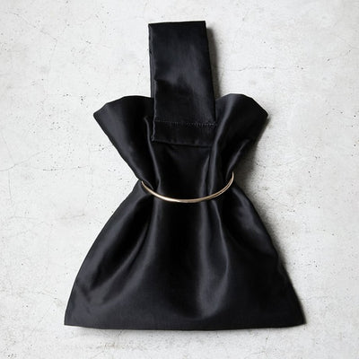 ★【ミモレ別注】ルレアッシュのサテンバッグ【期間限定】