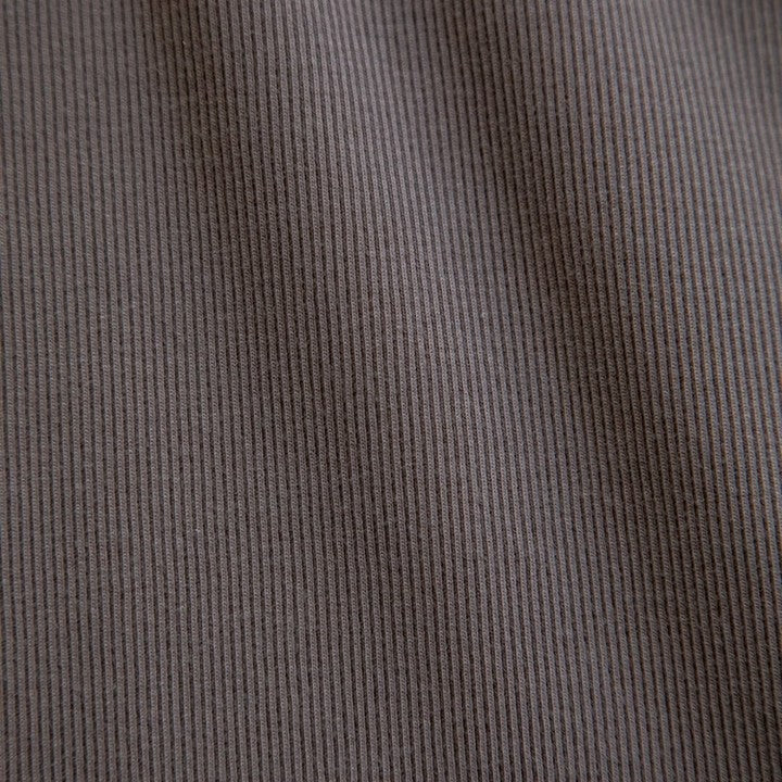 ★【ミモレ別注】スローンリブTシャツ＜モカ＞