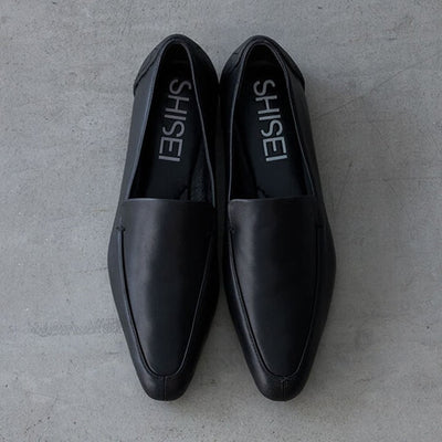 ★SHISEI 牛革ソフトローファー【数量限定】