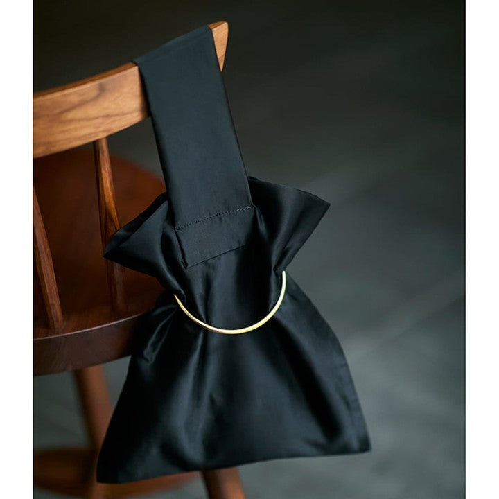 ★【ミモレ別注】ルレアッシュのサテンバッグ【期間限定】