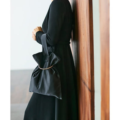 ★【ミモレ別注】ルレアッシュのサテンバッグ【期間限定】