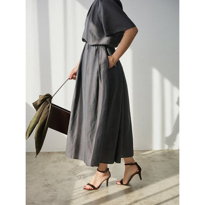 ★【ミモレ別注】アンタイトル ギャザースカート