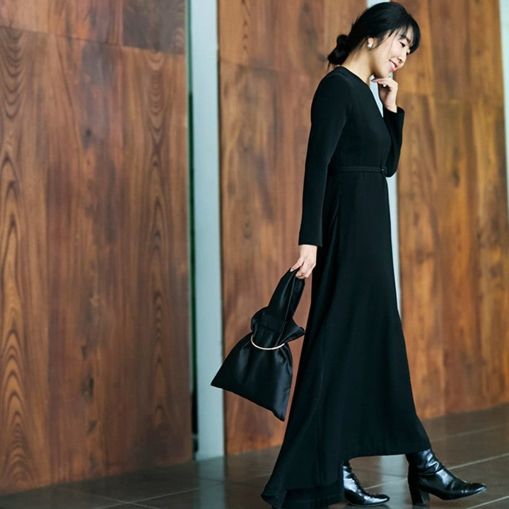 ★【ミモレ別注】ルレアッシュのサテンバッグ【期間限定】