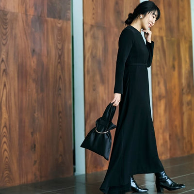 ★【ミモレ別注】ルレアッシュのサテンバッグ【期間限定】