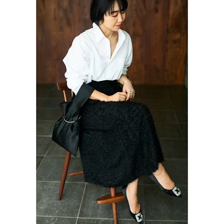 ★【ミモレ別注】ルレアッシュのサテンバッグ【期間限定】