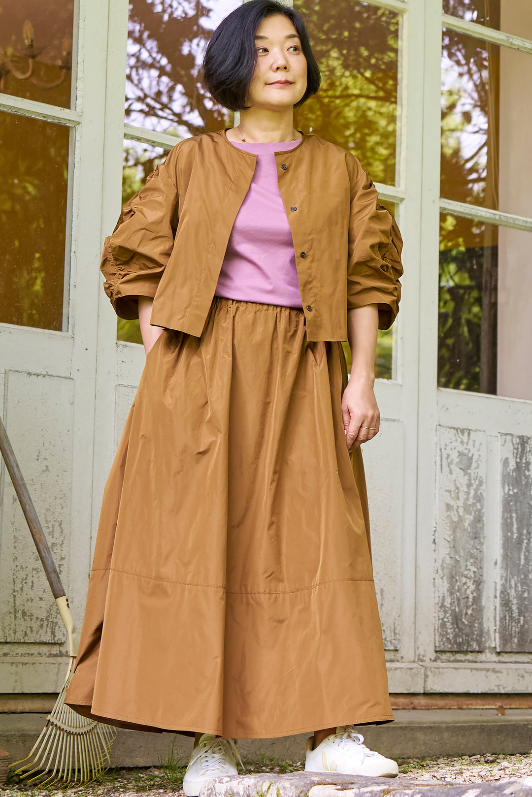 GOROGORO BOUTIQUE限定】マルティニーク ギャザースカート – K2CSTORE