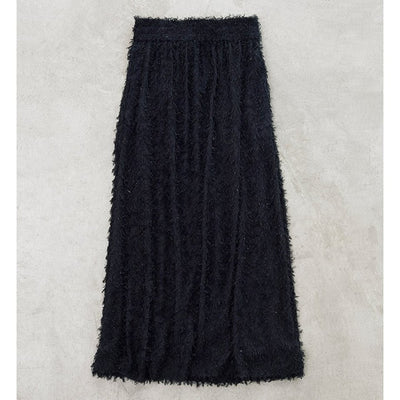 ★【追加受注】ミモレ別注NAVEのシャギースカート【数量限定】