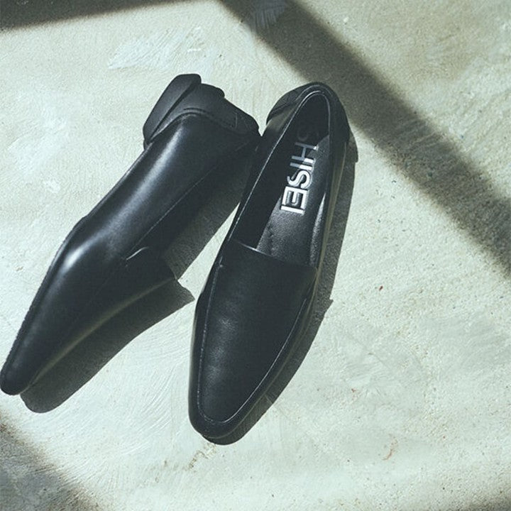 ★SHISEI 牛革ソフトローファー【数量限定】