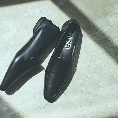 ★SHISEI 牛革ソフトローファー【数量限定】