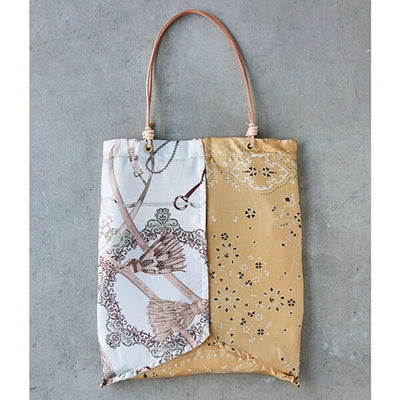 ★【追加受注11/4まで】井筒麻三子さん×マニプリ「スカーフ柄トートバッグ」