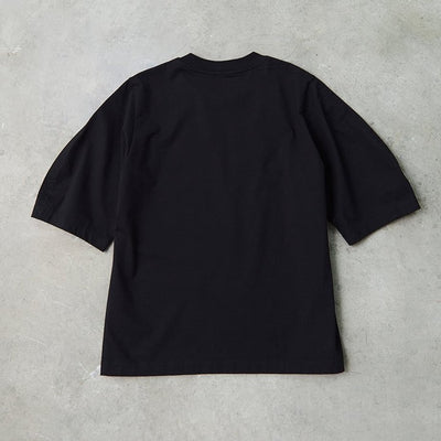 ★ロエフ クレセントスリーブTシャツ＜ブラック＞【数量限定】