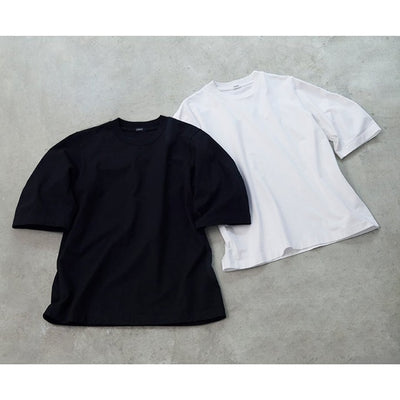 ★ロエフ クレセントスリーブTシャツ＜ブラック＞【数量限定】