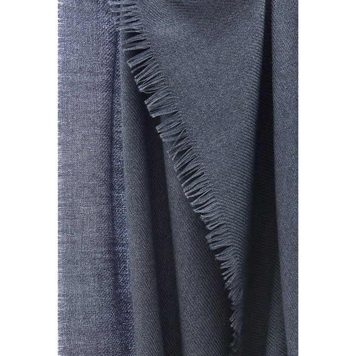 ★〈追加受注9/8まで〉【ミモレ別注】アソースメレのカシミヤシルク混ストール〈チャコールグレー〉