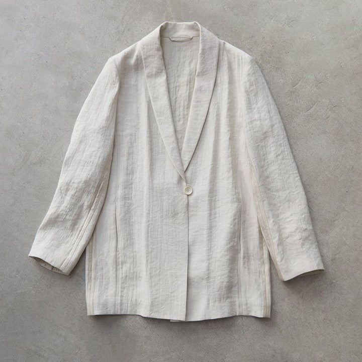 ★【ミモレ先行販売】スタイリングのバックサテンジャケット