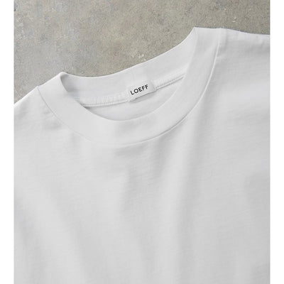 ★ロエフ クレセントスリーブTシャツ＜ホワイト＞【数量限定】