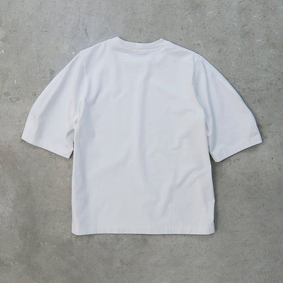 ★ロエフ クレセントスリーブTシャツ＜ホワイト＞【数量限定】