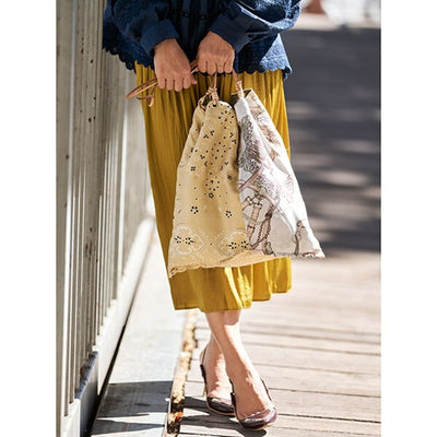 ★【追加受注11/4まで】井筒麻三子さん×マニプリ「スカーフ柄トートバッグ」