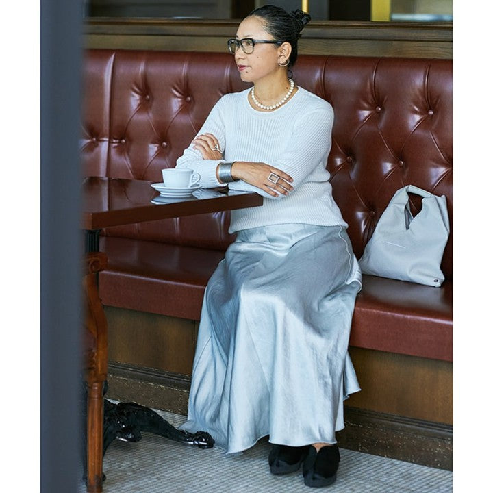 ★＜数量限定・追加受注＞ミモレ別注KOリブニット【期間限定】