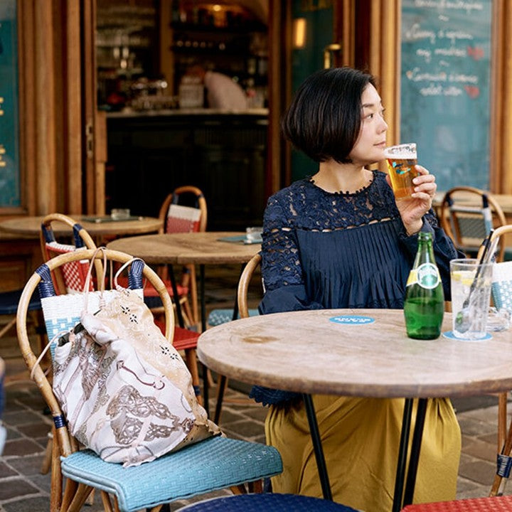 ★【追加受注11/4まで】井筒麻三子さん×マニプリ「スカーフ柄トートバッグ」