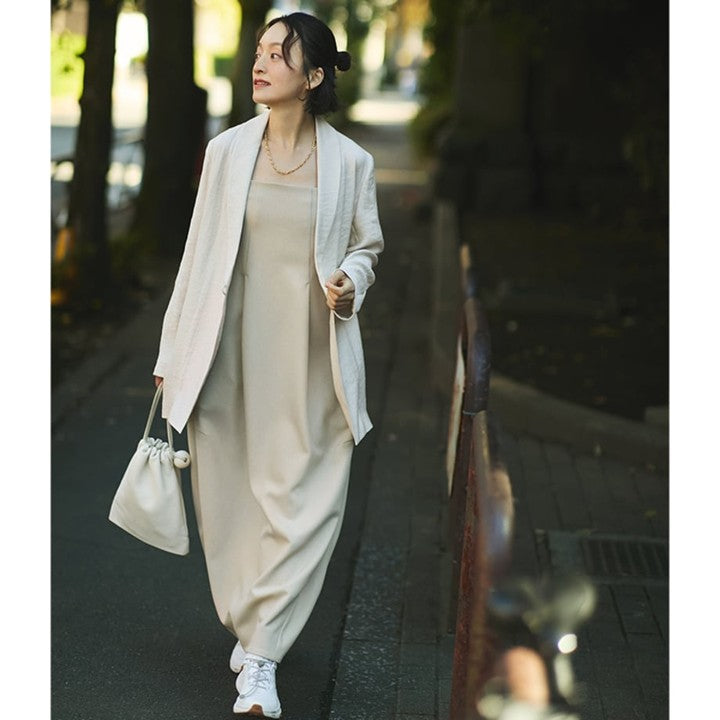 ★【ミモレ先行販売】スタイリングのバックサテンジャケット