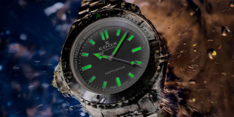 【完売御礼】EDOX ネプチュニアン レフティ【ロック福田プロデュース】