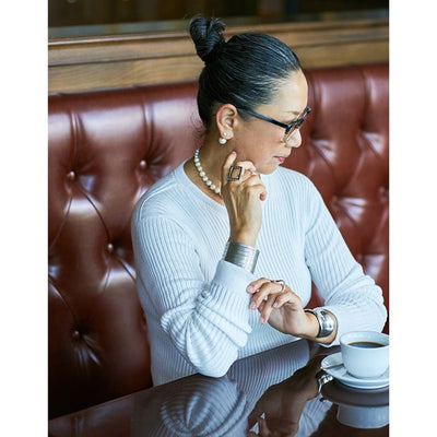 ★＜数量限定・追加受注＞ミモレ別注KOリブニット【期間限定】