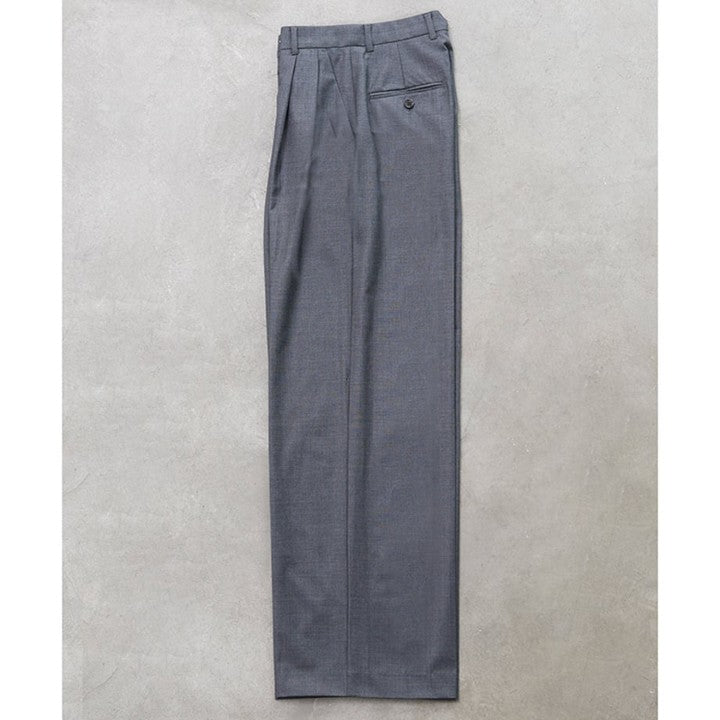 ★ドローイング ナンバーズのタックワイドパンツ【期間限定】