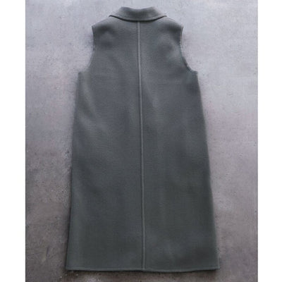 ★＜追加受注 9/20(水) 12:00～＞ミモレ別注・ソージュのウールリバーロングジレ【期間限定】