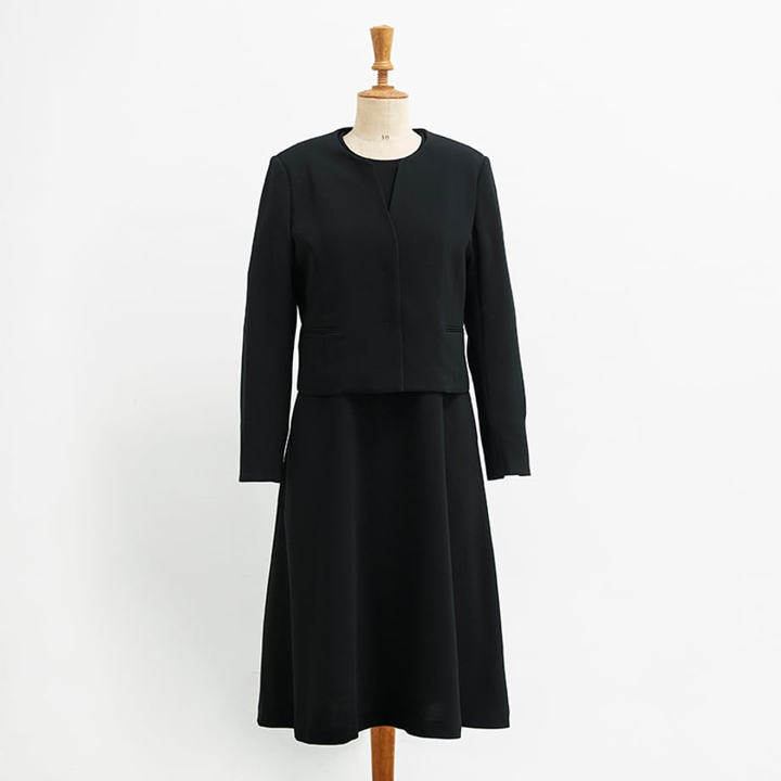 ★ミモレ×ザ ライナー ブラックフォーマルワンピース