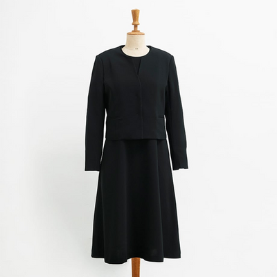 ★ミモレ×ザ ライナー ブラックフォーマルワンピース