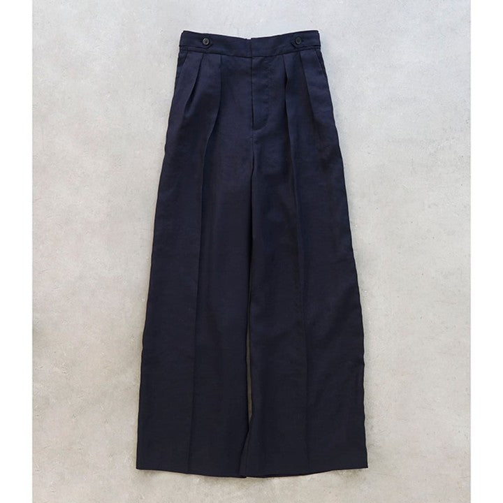 ★ミモレ別注・NAVEタックパンツ【数量限定】