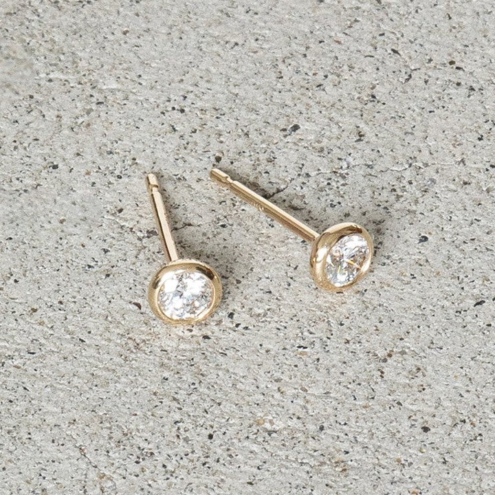 ★【ミモレ別注】ENEYラボグロウンダイヤモンド2WAYピアス