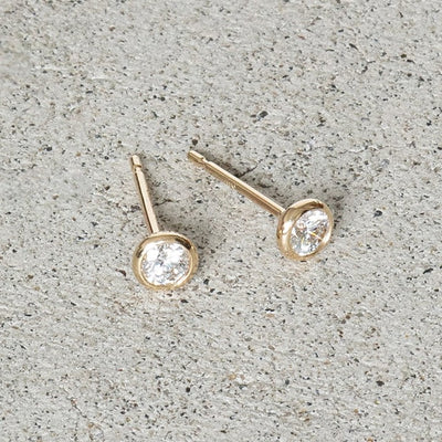 ★【ミモレ別注】ENEYラボグロウンダイヤモンド2WAYピアス