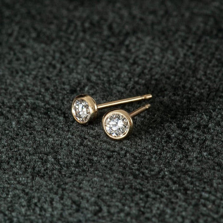 ★【ミモレ別注】ENEYラボグロウンダイヤモンド2WAYピアス