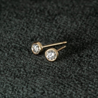 ★【ミモレ別注】ENEYラボグロウンダイヤモンド2WAYピアス