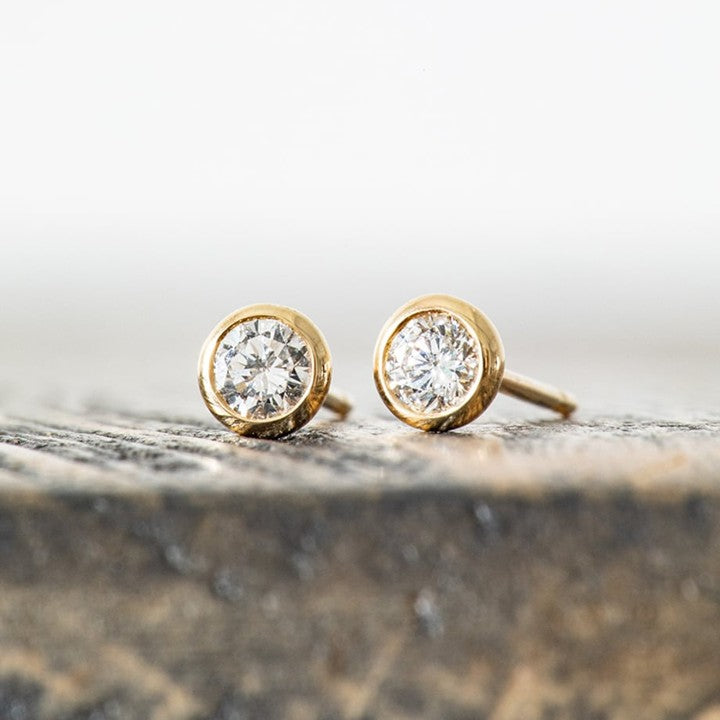 ★【ミモレ別注】ENEYラボグロウンダイヤモンド2WAYピアス