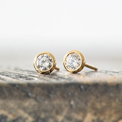 ★【ミモレ別注】ENEYラボグロウンダイヤモンド2WAYピアス