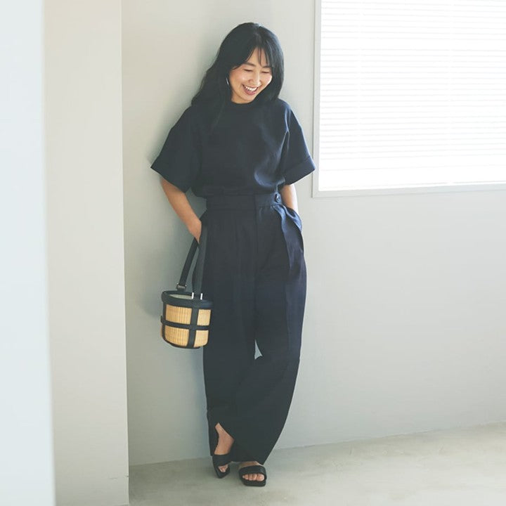 ★ミモレ別注・NAVEタックパンツ【数量限定】