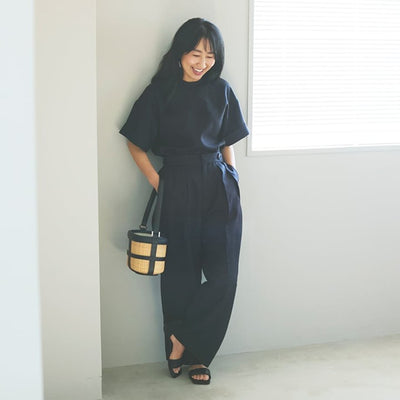 ★ミモレ別注・NAVEタックパンツ【数量限定】