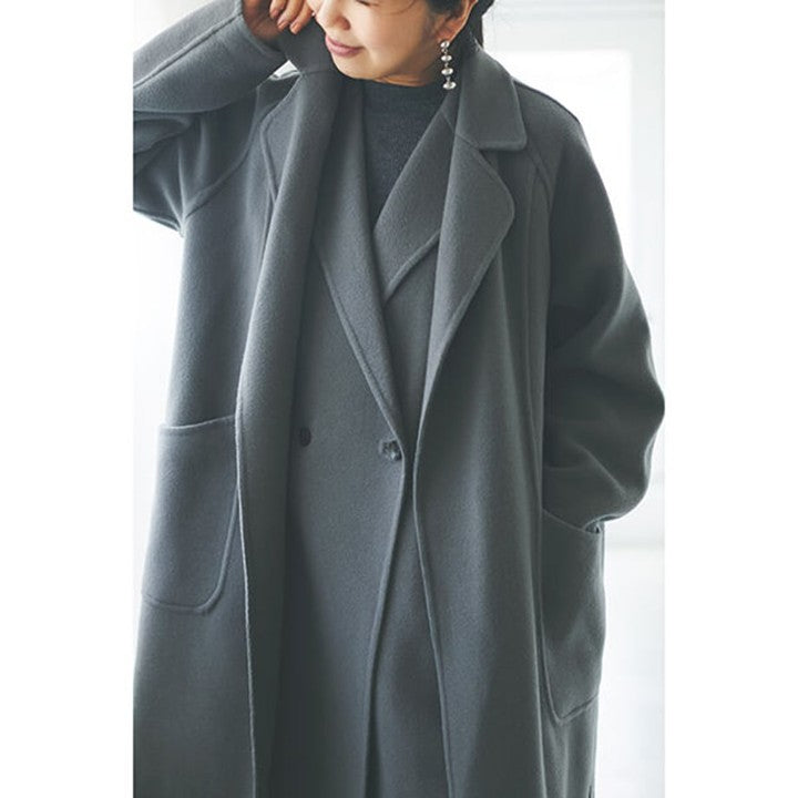 ★＜追加受注 9/20(水) 12:00～＞ミモレ別注・ソージュのウールリバーロングジレ【期間限定】