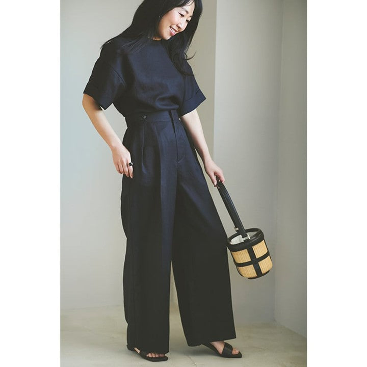 ★ミモレ別注・NAVEタックパンツ【数量限定】