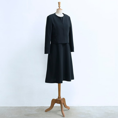 ★ミモレ×ザ ライナー ブラックフォーマルワンピース