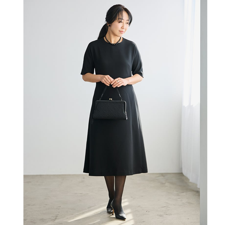 ★ミモレ×ザ ライナー ブラックフォーマルワンピース