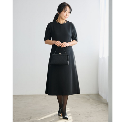 ★ミモレ×ザ ライナー ブラックフォーマルワンピース