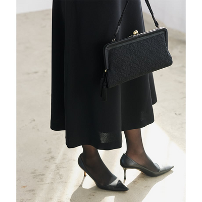 ★ミモレ×ザ ライナー ブラックフォーマルワンピース